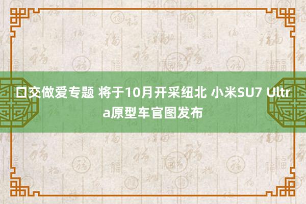 口交做爱专题 将于10月开采纽北 小米SU7 Ultra原型车官图发布