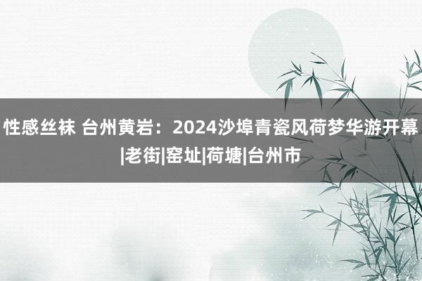 性感丝袜 台州黄岩：2024沙埠青瓷风荷梦华游开幕|老街|窑址|荷塘|台州市